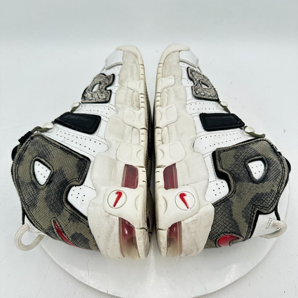 Nike Air More Uptempo Tunnel Walk Youth Size 5Y Women 6.5 DZ4843-100 White Shoes - Picture 6 of 11